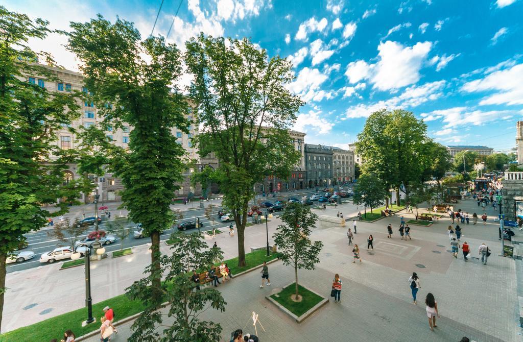 Kreschatik 21 With Terrace 2Br Kiew Exterior foto
